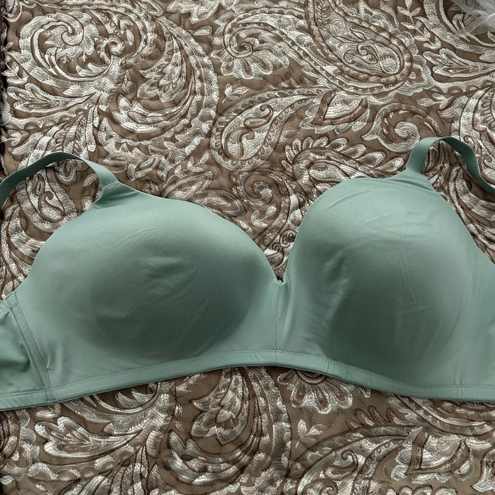 Old Navy Full Coverage Wireless Molded Cup Bra Rainy Season Shade 44D NWT